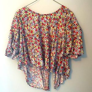 BCBG Generation Floral Top